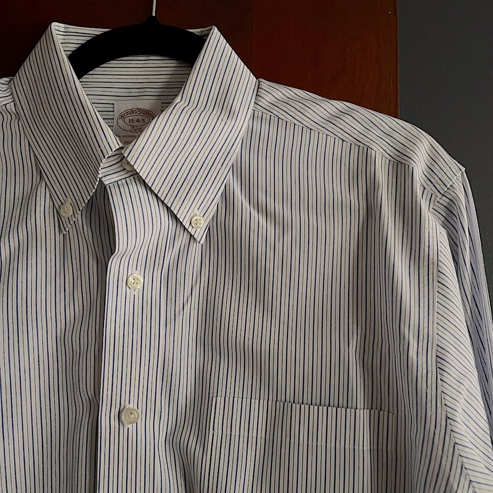 Brooks Brothers Men’s M Dress Shirt, Regular Fit
